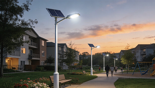 commercial solar street lights
